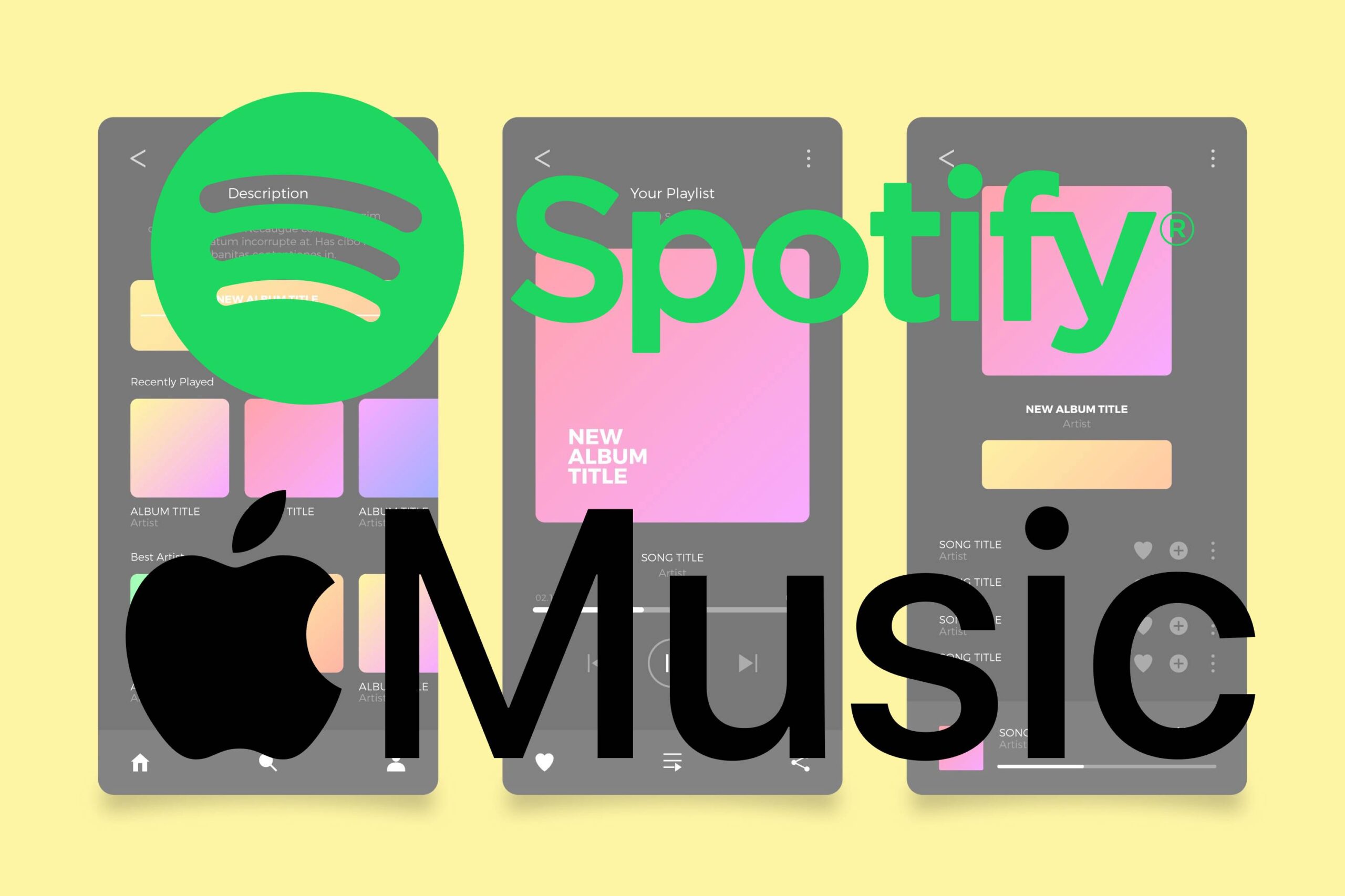 Spotify or Apple Music