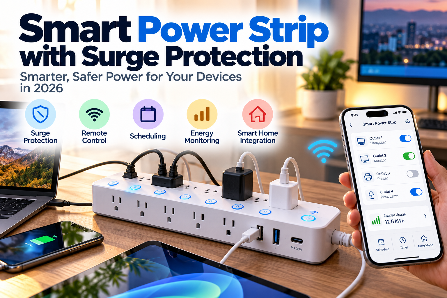Smart Power Strip with Surge Protection: The Ultimate Home Gadget in 2026